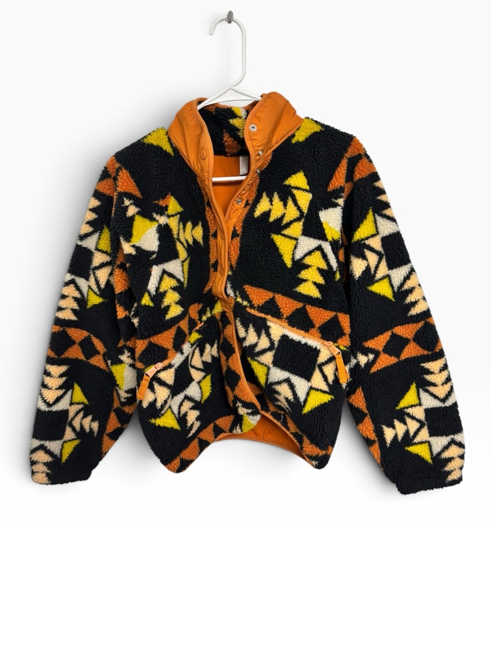 FP Movement Free People Hit The Slopes Aztec Printed Fleece Jacket (Size S) - Picture 2 of 5